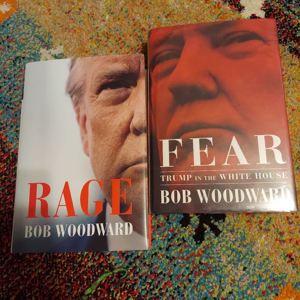 Lot of (2) NWOT hardcover books by Bob Woodward